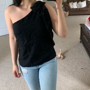 One shoulder blouse